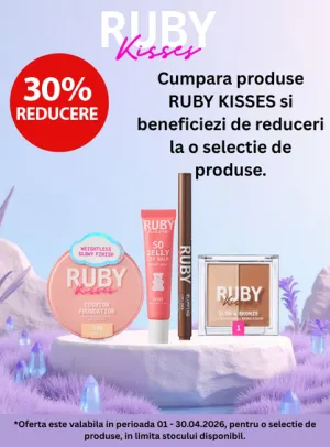 Ruby Kisses 30% Reducere Aprilie