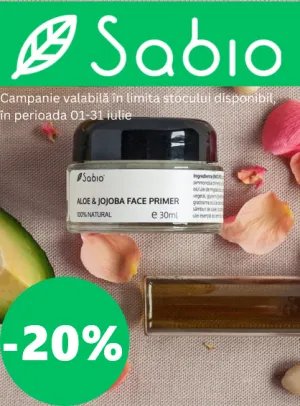 Sabio 20% Reducere Iulie