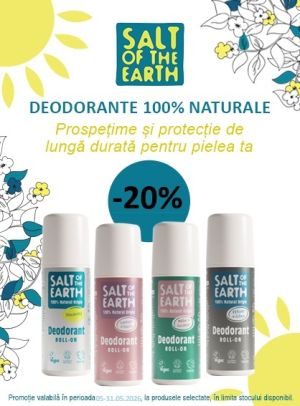 Salt Of The Earth 20% Reducere Mai
