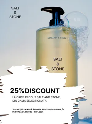 Salt&Stone 25% Reducere Ianuarie