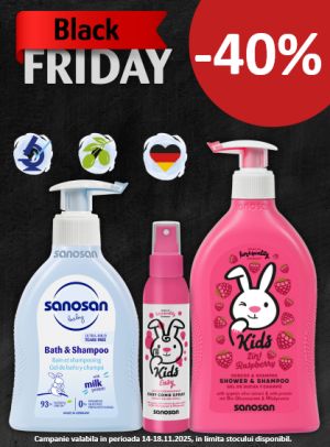 Sanosan 40% Reducere Black Friday 2025