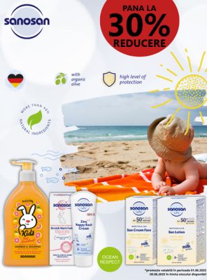 Sanosan Pana La 30% Reducere Iunie