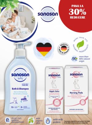Sanosan Pana La 30% Reducere Mai