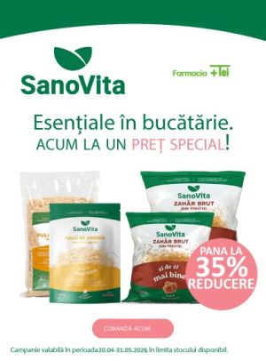 Sanovita Pana la 35% Reducere Aprilie-Mai