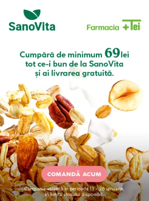 Sanovita Transport Gratuit Ianuarie