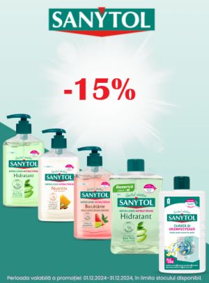 Sanytol 15% Reducere Decembrie