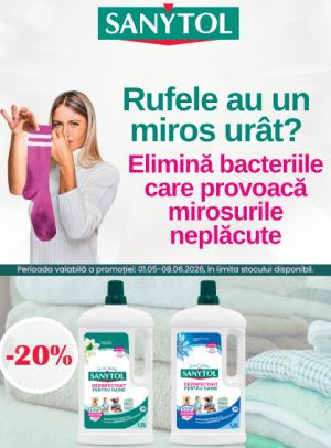 Sanytol 20% Reducere Mai-Iunie