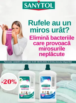 Sanytol 20% Reducere Mai-Iunie