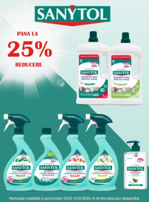 Sanytol Pana La 25% Reducere Ianuarie