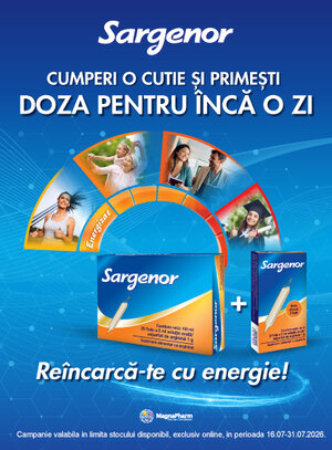 Sargenor Produs Bonus Iulie Exclusiv Online