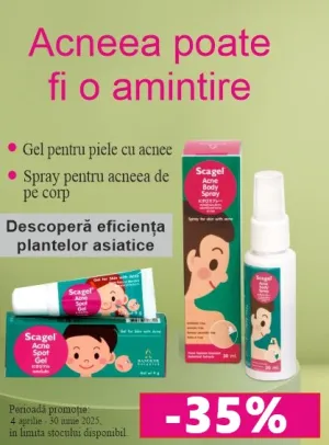 Scagel 35% Reducere Aprilie-Iunie