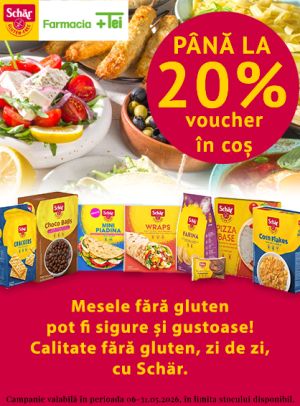 Schar Pana la 20% Voucher in cos Mai