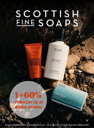 Scotish Fine Soap 1+60% Reducere La Al Doilea Iunie