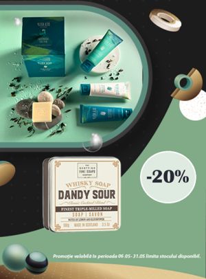 Scottish Fine Soap 20% Reducere Mai