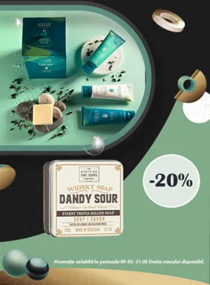 Scottish Fine Soap 20% Reducere Mai