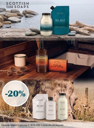 Scottish Fine Soap 20% Reducere Septembrie