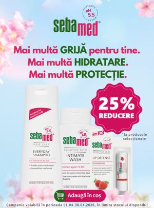Sebamed 25% Reducere Aprilie