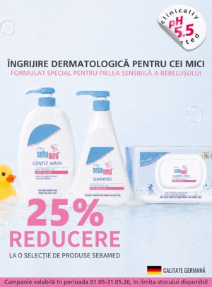 Sebamed 25% Reducere Mai
