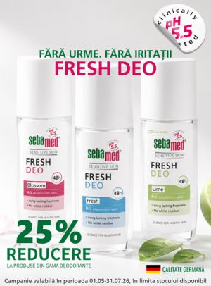 Sebamed 25% Reducere Mai-Iulie