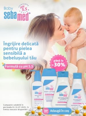 Sebamed Pana la 30% Reducere Iulie