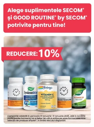 Secom 10% Reducere Ianuarie