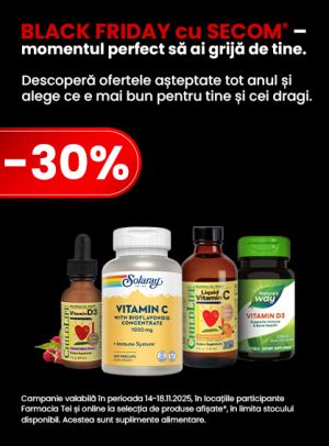 Secom 30% Reducere Black Friday 2025