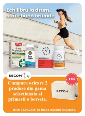 Secom Produs Bonus Sacosa Iunie-Iulie