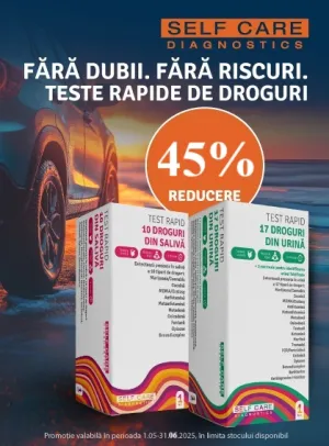 Self Care 45% Reducere Mai-Iunie