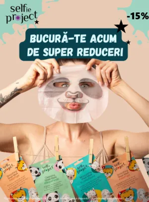 Selfie Project 15% Reducere Mai