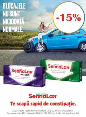 Senalax 15% Reducere Aprile-Mai