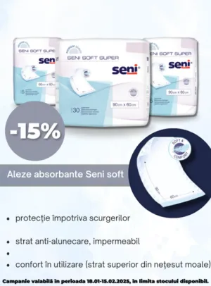 Seni 15% Reducere Ianuarie-Februarie