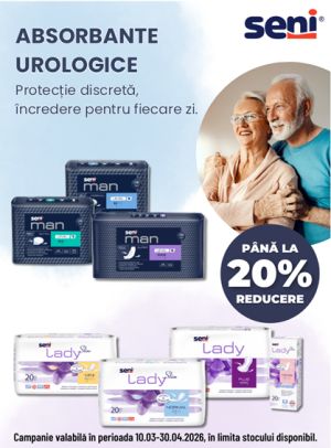 Seni Pana la 20% Reducere Martie-Aprilie