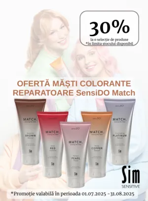 Sensido Match 30% Reducere Iulie-August