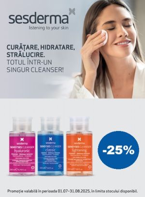 Sesderma 25% Reducere Iulie-August