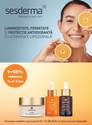 Sesderma C-Vit  1+50% Reducere la al doilea Iulie-August