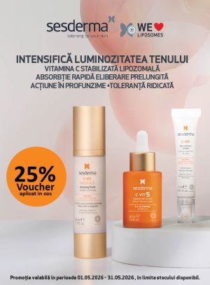 Sesderma C-Vit 25% Voucher aplicat in cos Mai
