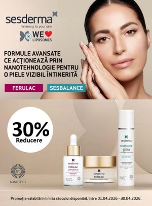 Sesderma Ferulac, Sesbalance 30% Reducere Aprilie