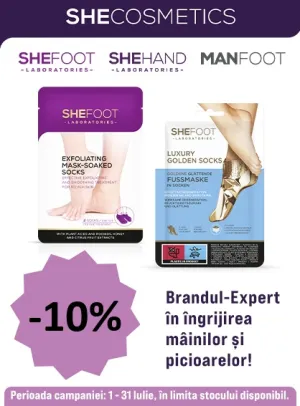 Shecosmetics 10% Reducere Iulie