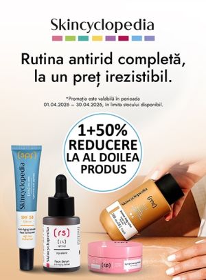Skincyclopedia 1+50% Reducere la al doilea Aprilie