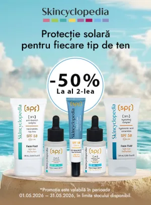 Skincyclopedia 1+50% Reducere Mai