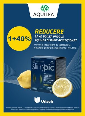 Slimpic Aquilea 1+40% Reducere la al doilea Iunie