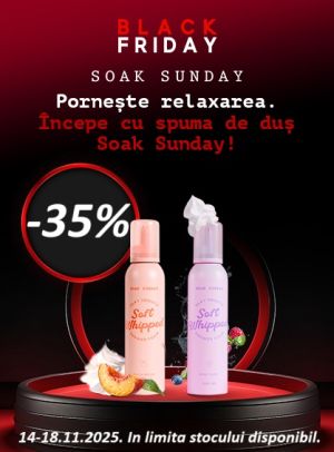 Soak Sunday 35% Reducere Black Friday 2025