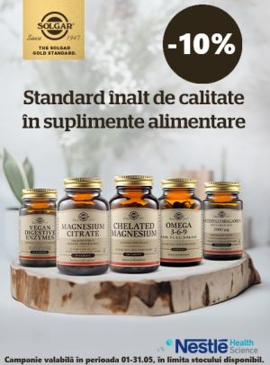 Solgar 10% Reducere Mai
