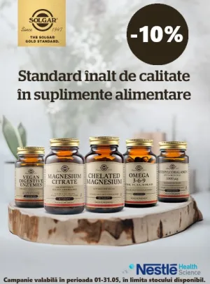 Solgar 10% Reducere Mai
