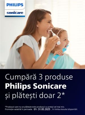 Sonicare 3 la pret de 2 Mai