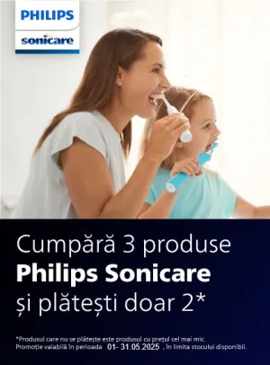 Sonicare 3 la pret de 2 Mai