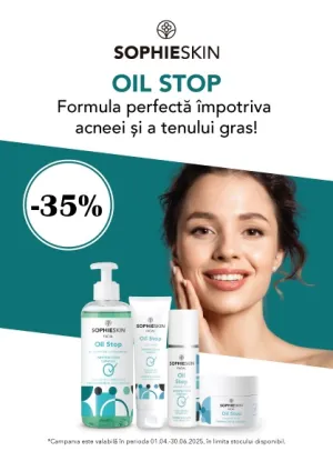 Sophieskin 35% Reducere Aprilie-Iunie