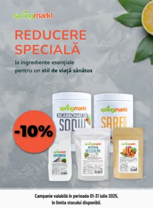 Spring Markt 10% Reducere Iulie