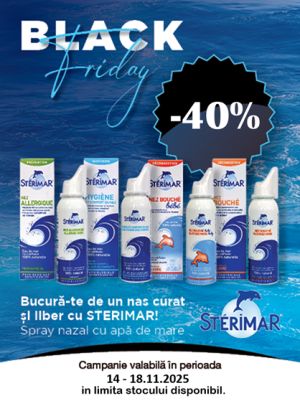 Sterimar 40% Reducere Black Friday 2025