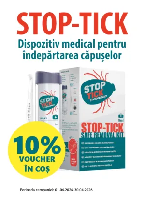 Stop Tick 10% Voucher in cos Aprilie